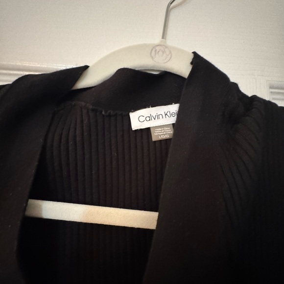 Calvin Klein Black Ribbed dress - Picture 3 of 4